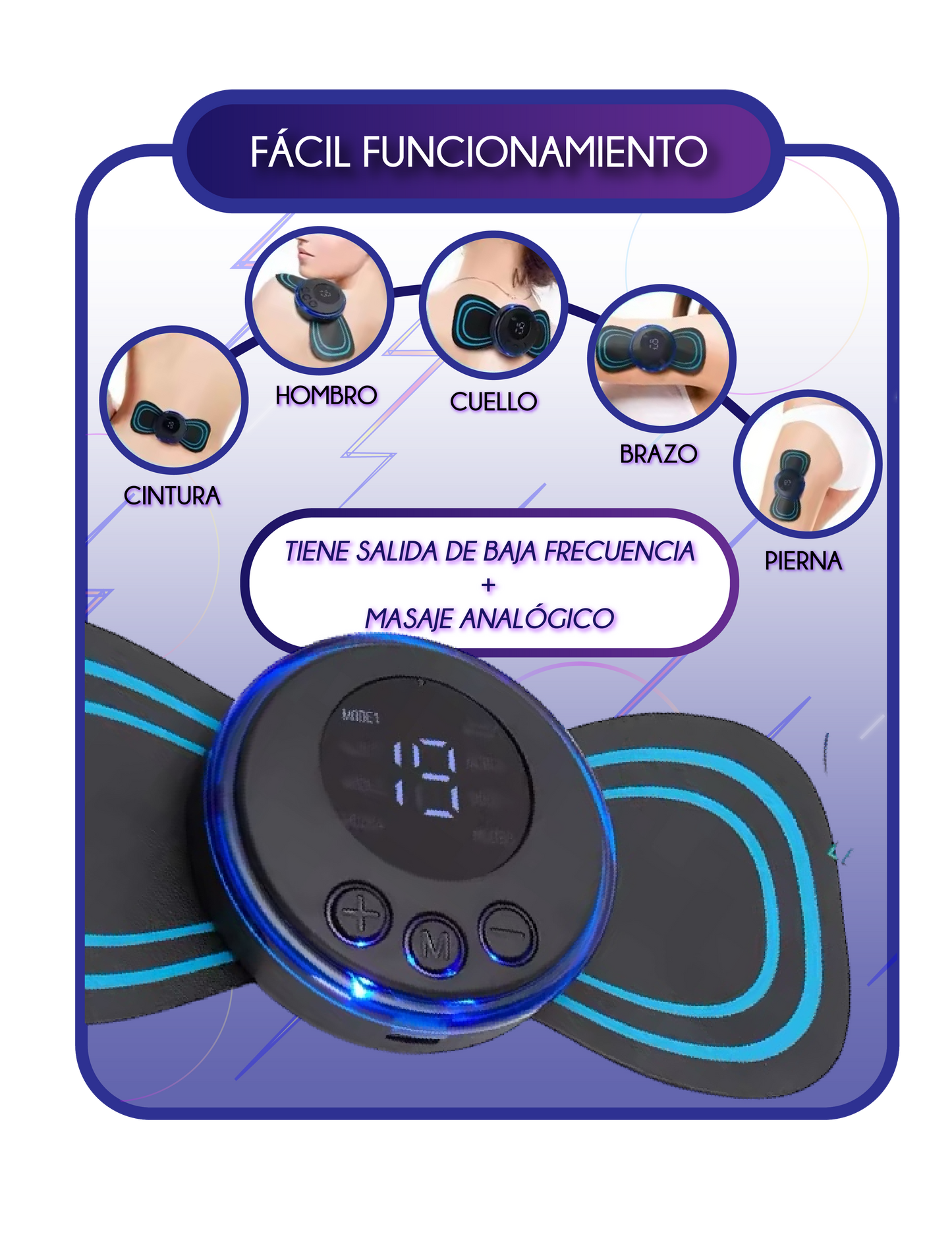 Parche Electroestimulador